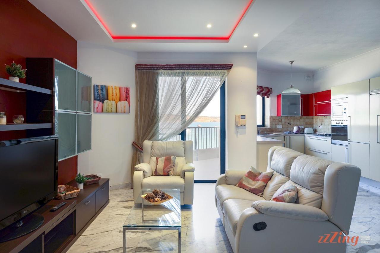 Beachfront 2 Bedroom Holiday Home Is-Sellum ภายนอก รูปภาพ